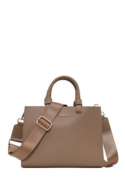Derimod Women's Mink Long Strap Casual Shoulder Bag Wb590001Sf
