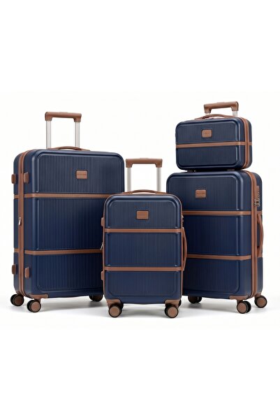 Tereplus FLIEGER 4-Piece Luggage Set (14/20/24/28"), Vintage-Inspired Design,...