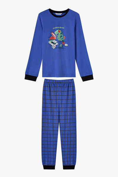 Penti Boy's Saks Pen Pals Long Sleeve Pajama Set