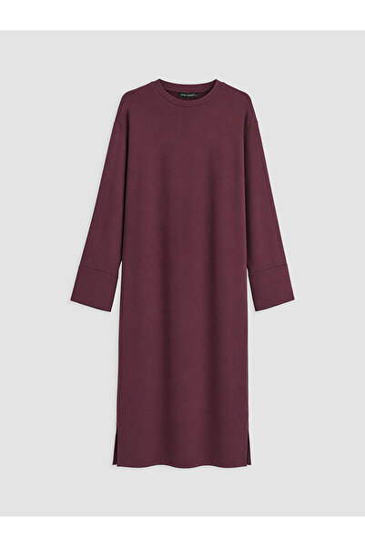 LC Waikiki Nevavm Farkıyla Lcw Modest Bordo 2 Thread Plain Comfortable & Rela...