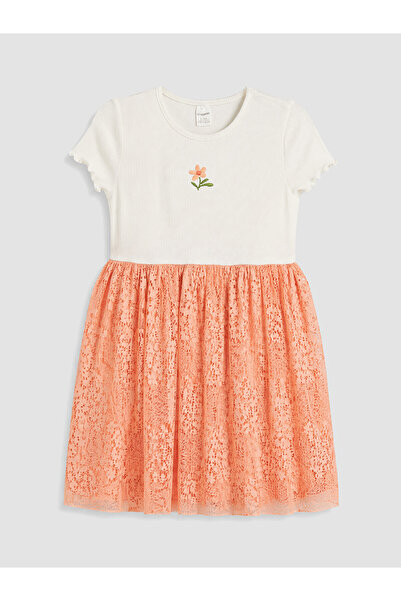 LC Waikiki Lcw Kids White Lace Embroidered Girls Dress with Nevavm Difference