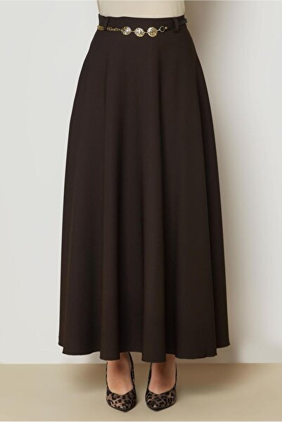 Alvina Belt-Detail Skirt 60795