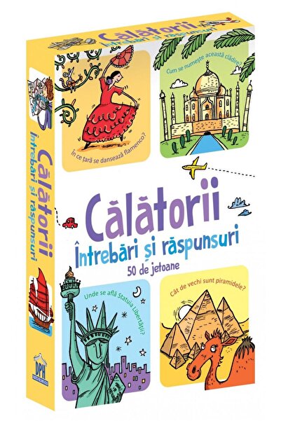 Didactica Publishing House Calatorii. Intrebari si raspunsuri. 50 de jetoane
