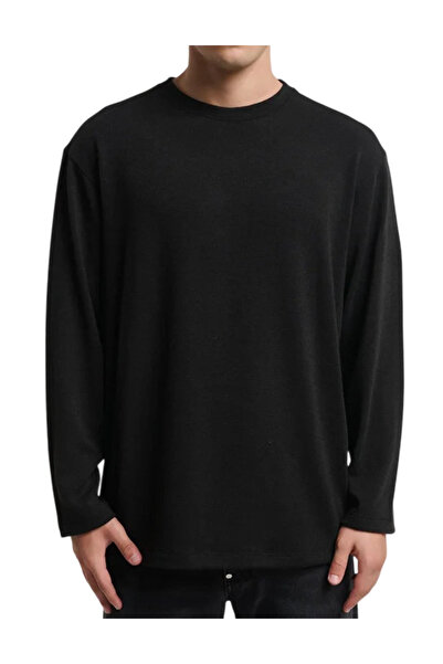 Royal Denim Division Ανδρικό Πουλόβερ Μαύρο Royal Denim Masuda4071-Black