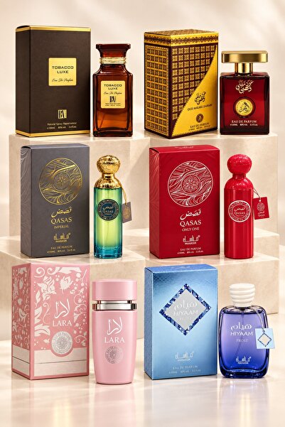 OEM Set 6 parfumuri arăbești 6x100 ml – Grand Orient: Hiyaam Frost, Lara Pink...