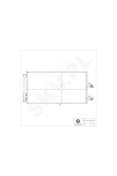 ESEN SKV Radiator climatizare Volvo S90 II V60 II V90 II XC60 II 31657301