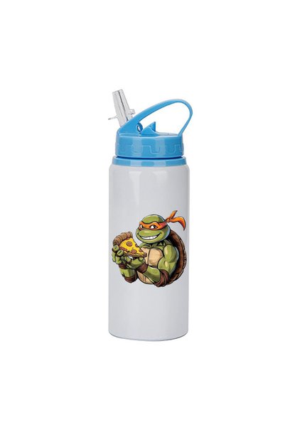 Photoretous Teenage Mutant Ninja Turtles Παγούρι Νερού 600ml Λευκό με Μπλε Κα...