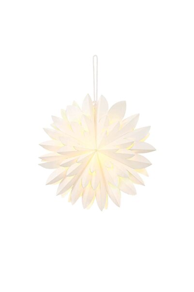 vidaxl Iluminat de Crăciun RAAHE 10 LED-uri Alb cald 45 x 17 x 45 cm