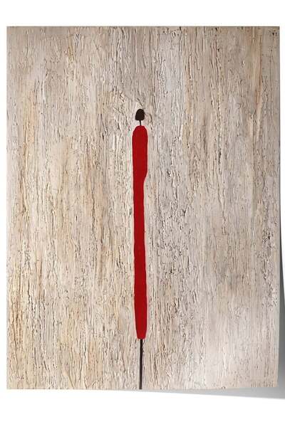 Postifull Poster fără ramă cu o figură umană abstractă, nr. 160450