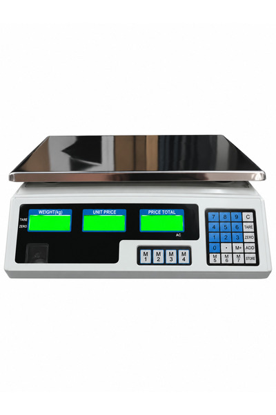 JRH Cantar Electronic 40 kg, acumulator inclus, incarcare rapida, digital, fu...