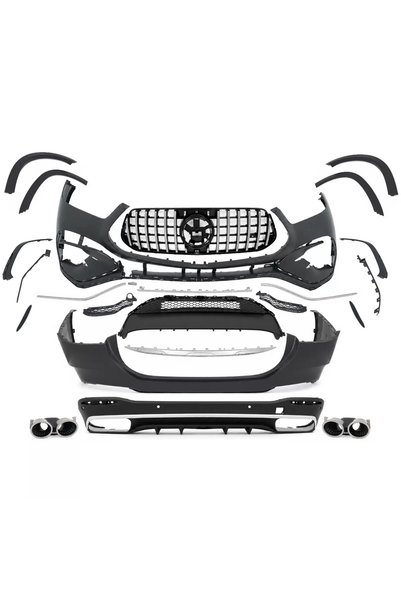 tuningset Пълен комплект обвес, подходящ за Mercedes GLE SUV Купе C167 2020-0...