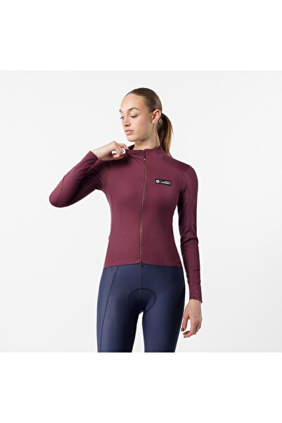 Castelli Geacă ciclism femei Sweetspot W Jacket - bordeaux inchis | Ristretto
