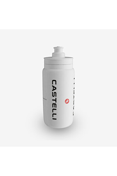 Castelli Бяла бутилка за вода с лого