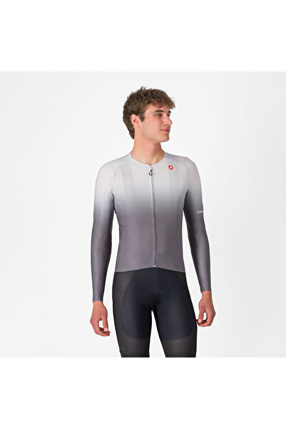 Castelli tricou ciclism maneca lunga tailored fit cu protectie solara - Upf L...