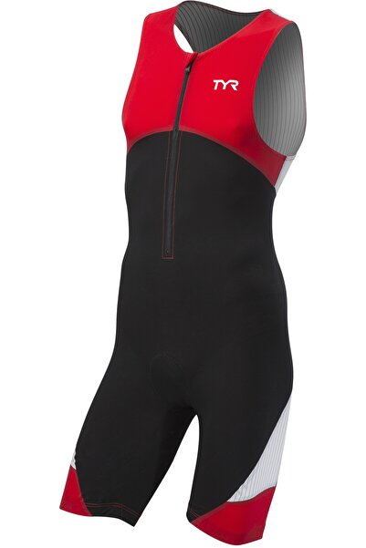 TYR Costum Trisuit Barbati - negru-rosu