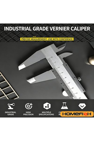 Choice Carbon Steel Precision Vernier Caliper Professional Industrial Four Us...