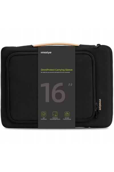 Innostyle Geantă laptop 15.6 16 Impermeabilă Omniprotect Negru