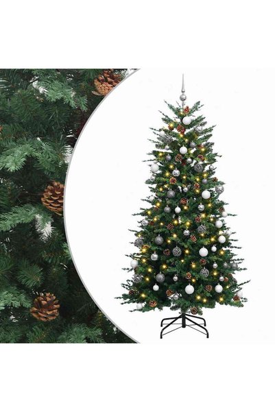 vidaxl Brad de Crăciun artificial cu ramuri articulare 180 cm