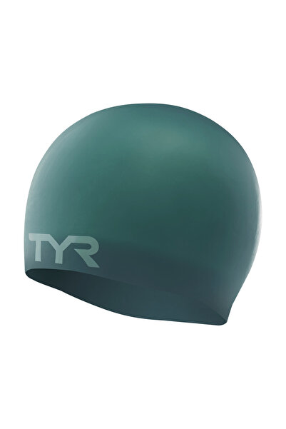TYR Wrinkle-Free Silicone Swimming Cap - Turquoise | Wrinkle-free