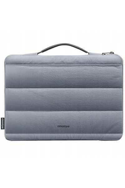 Innostyle Geantă de laptop pentru femei 15.6 16 Impermeabilă Husă Stratus Gri