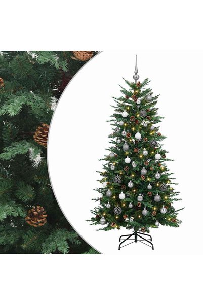 vidaxl Brad de Crăciun artificial cu ramuri articulare 150 cm