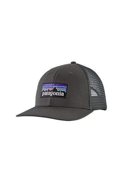 Patagonia Șapcă P-6 Logo Trucker Hat - albastru deschis