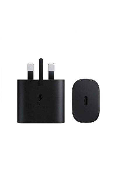 Primo Plus شاحن حائط سريع بقوة 25 واط مع قابس بريطاني ومنفذ USB-C إلى USB-C ل...