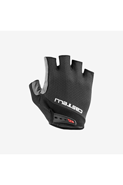 Castelli short finger cycling gloves - Entrata V Glove - light black