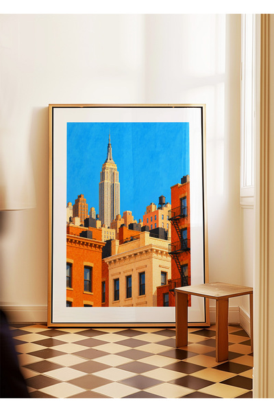 ARTHOUSECOLLECTIVE Colecția de călătorii - New York - Poster fără ramă