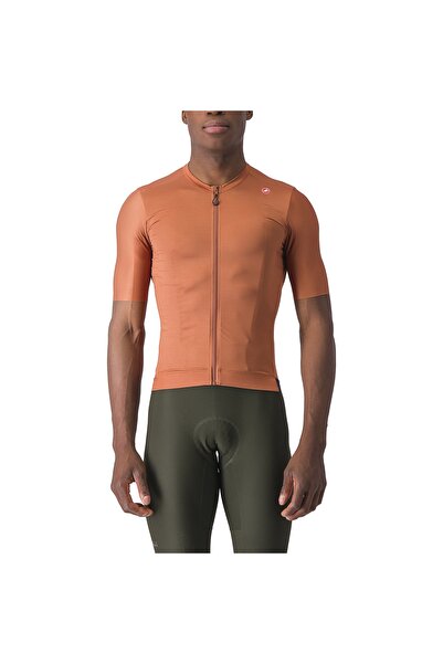 Castelli Espresso Jersey men's short sleeve cycling t-shirt - light brown moc...