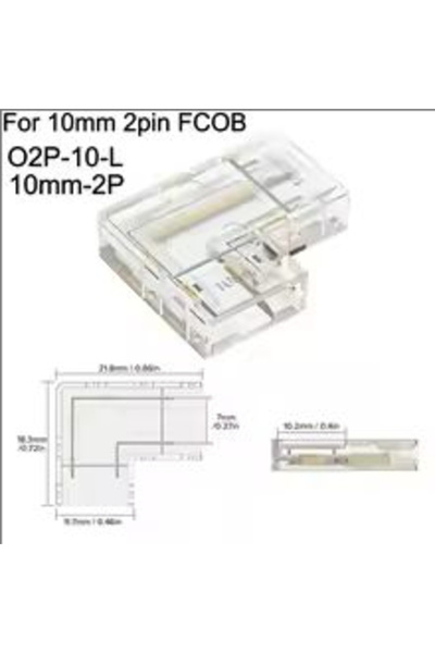 Choice 10PCS O2P-10-L Hand Pressed Solder Free Easy to Install 2/3/4 Pin LED ...