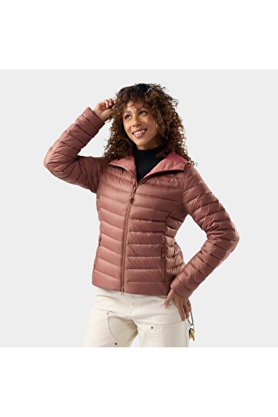 Smartwool Geacă cu glugă Winterloft Hooded - maro Mocha | puf & Merino, mărime M