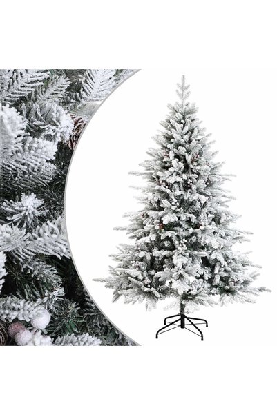 vidaxl Brad de Crăciun artificial cu ramuri articulare 210 cm