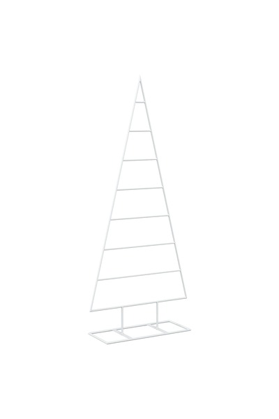 vidaxl Pom de Crăciun din metal KUOPIO 125 cm Oțel vopsit în pulbere