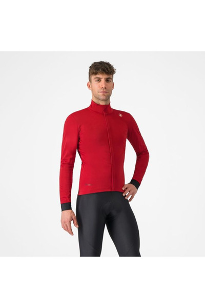 Castelli jacheta ciclism 4-14 gr C - Salto - Rosu Pro