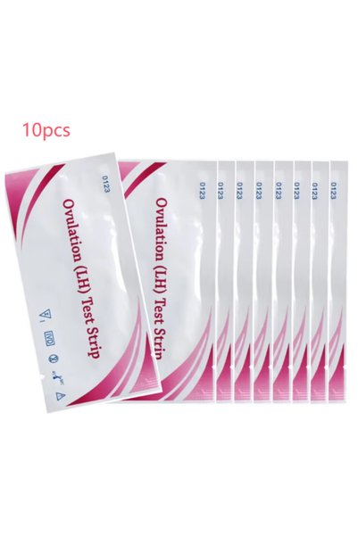 Choice 10pcs Ovulation Test Strips for Women Accurate Fertility LH Test Strip...