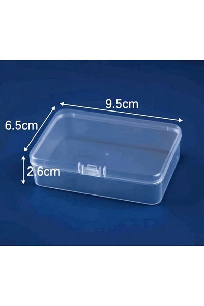 Choice Style 2 M 10pcs Plastic Box Rectangular Box Translucent Box Packing Bo...