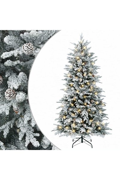 vidaxl Brad de Crăciun artificial cu ramuri articulare 240 cm
