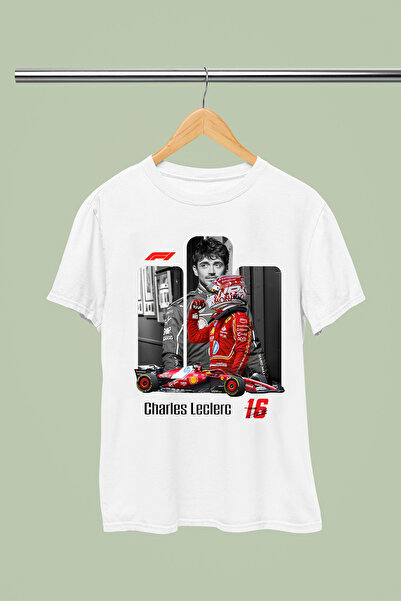 MAGORS CHARLES LECLERC NOVA SEZONA PAMUKSKA MAJICA SA KRATKIM RUKAVIMA OBIČNO...
