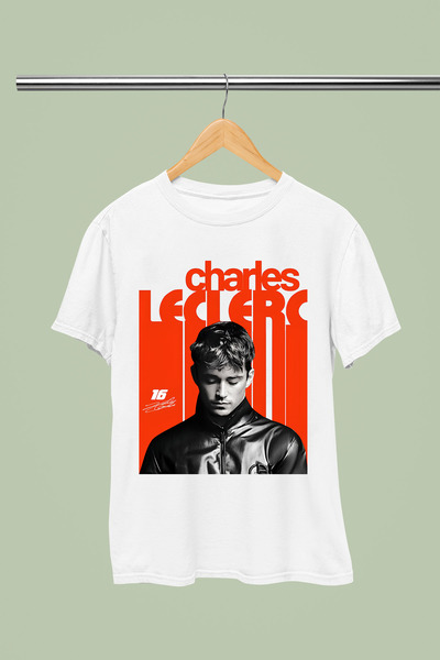 MAGORS CHARLES LECLERC NOVA SEZONA PAMUKSKA MAJICA SA KRATKIM RUKAVIMA OBIČNO...