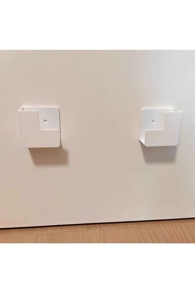 Choice حامل ميزان CGG-2PC (قطعتان)، حامل ميزان أسود وأبيض، منظم حمام موفر للم...