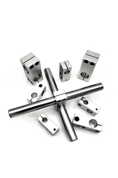 Choice 8x8mm 1PC Pillar Fixing Clamp Vertical Fixed Diameter Fastening Alumin...