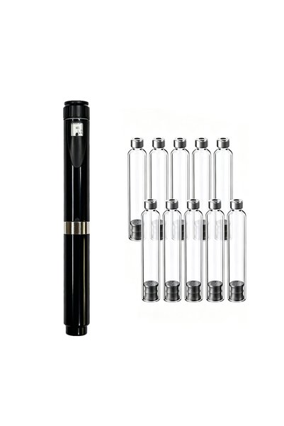 Choice Black-10 bottle Reusable Peptide Pen,Insulin Pen Reusable Adjustable D...