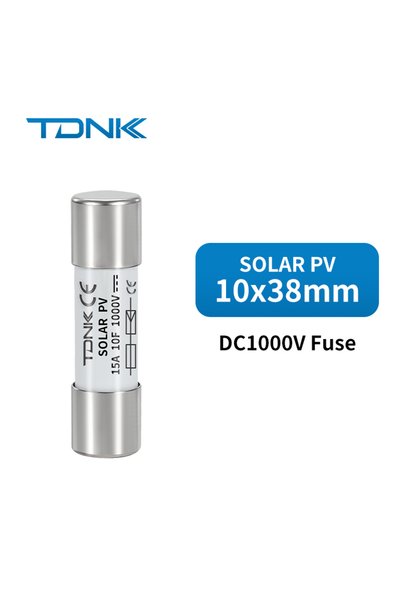 Choice حامل فيوز شمسي 20 أمبير TDNK-fuse10X38 TDNK 1P 2P 1000V للربط الكهروضو...
