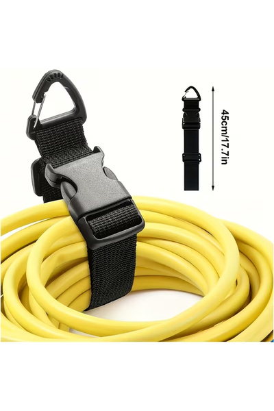 Choice 1pcs 45cm Black Adjustable Extension Cord Organizer Heavy-Duty 3-Axis ...