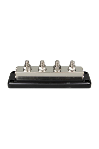 Victron energy Victron Busbar 600A 4P Kapaklı DC Bara 4 Ana Bağlantı + 8 Vidalı Terminal 70V DC