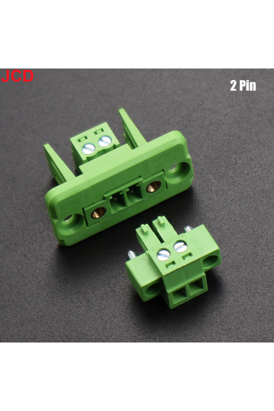 Choice 2 Pin JCD 1Set Pitch 3.81mm 2P/3P/4P/5P/6P/8P/9P/10P/12P/16/24P Plugga...