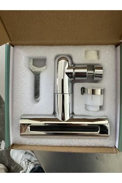 Choice Silver Home Sink Retractable Faucet Extension Head Anti-Splash with Wa...