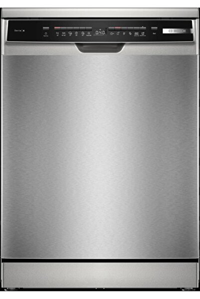 Bosch SMS4IKI63T Serie 4 Solo Bulaşık Makinesi Inox