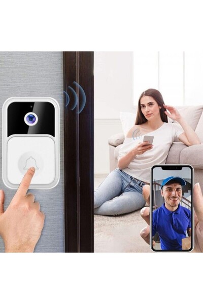 OEM Sonerie inteligentă wireless cu interfon, cameră HD, vedere nocturnă